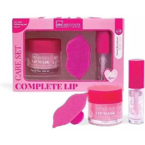 IDC Institute Complete Lip Care Set Σετ Μακιγιάζ για τα Χείλη 3τμχ