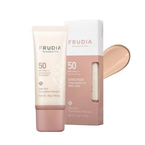 Frudia Bare Skin Foundation Αντηλιακό Προσώπου SPF50 με Χρώμα 40gr