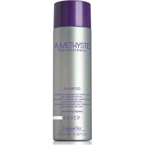 Farmavita Amethyste Silver For Blond, Grey & White H Σαμπουάν Διατήρησης Χρώματος για Βαμμένα Μαλλιά 250ml