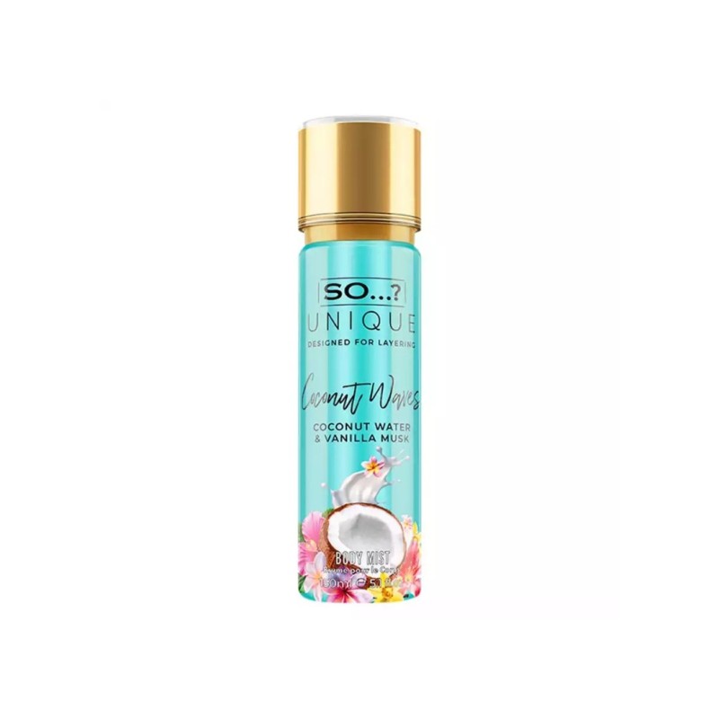 SO...? Unique Coconut Waves Body Mist 150ml BODY MIST