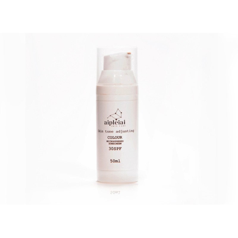 AIPLEIAI Microsferes sun green SPF 30 50ML ΑΝΤΗΛΙΑΚΑ + ΜΑΥΡΙΣΤΙΚΑ
